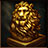 Buste de lion